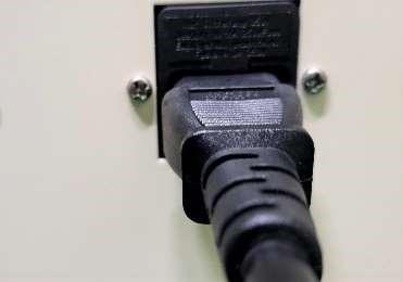 Plug in power cord