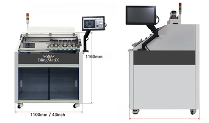 BlingMatiX Automatic Rhinestone Setting Machine